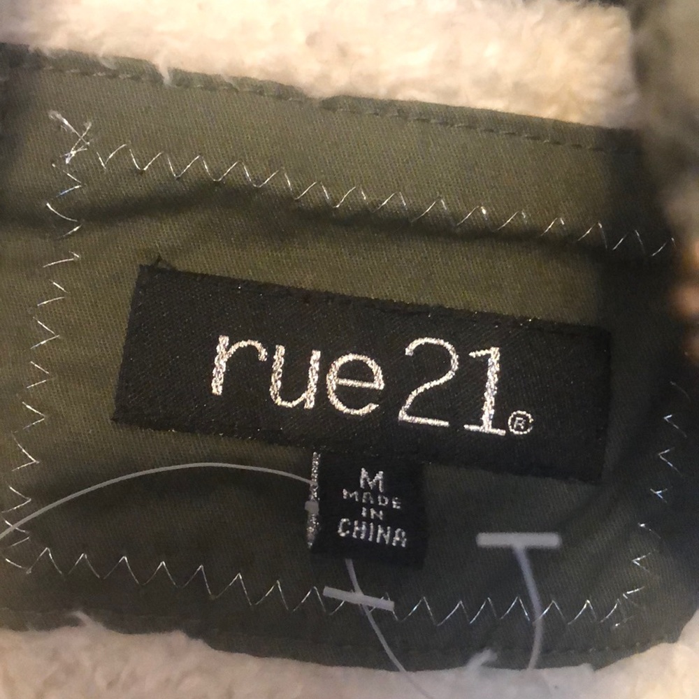 Olive Utility Jacket - Picture 2 of 5
